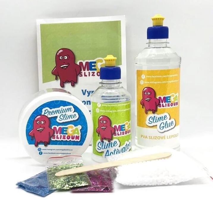 MEGASLIZOUN - sada na výrobu slizu - Megabublina