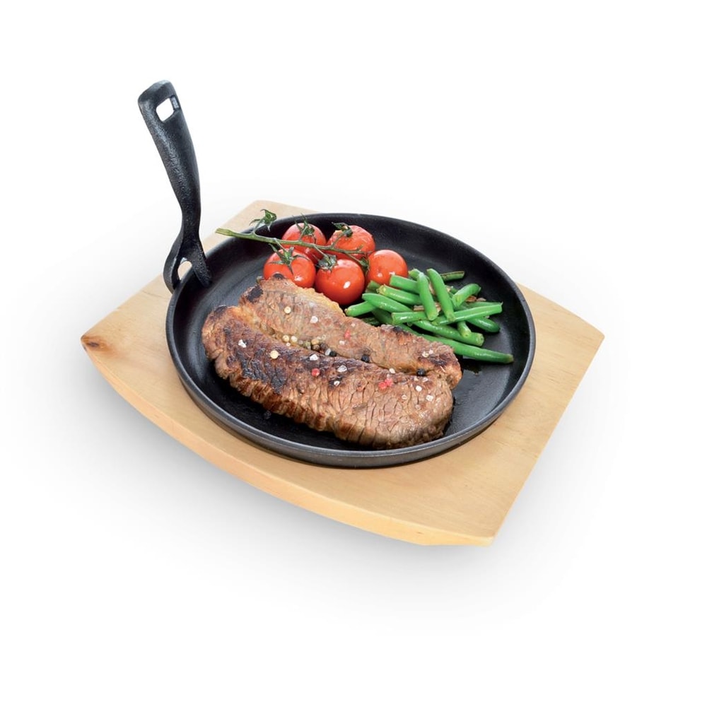 Panvica-liatinová-s-doskou-22-cm-ORION-1