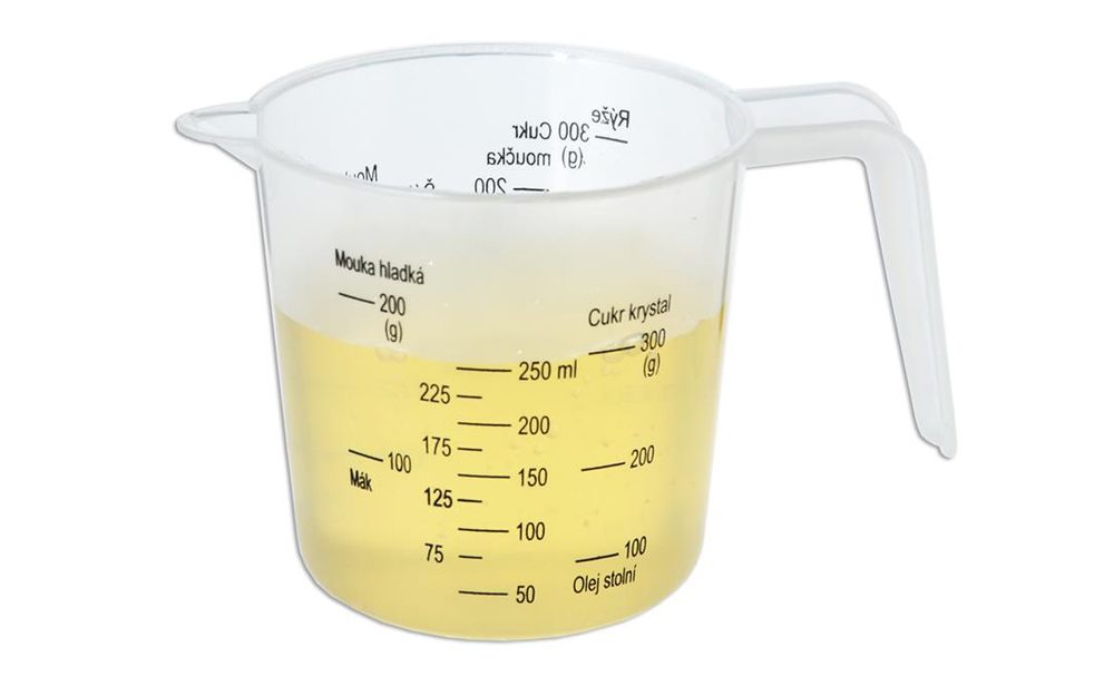 Odmerka plastová s potlačou merítok - 0