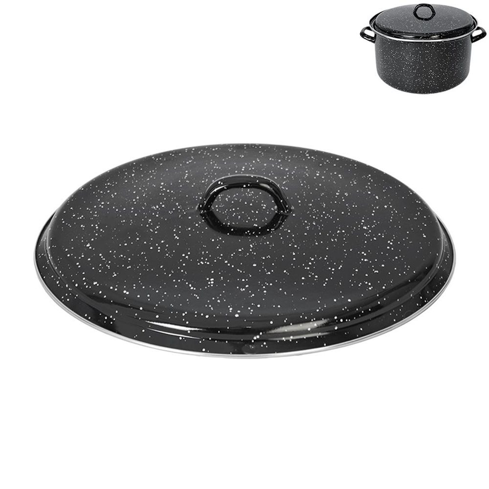 Smaltované veko 40 cm LEM - ORION