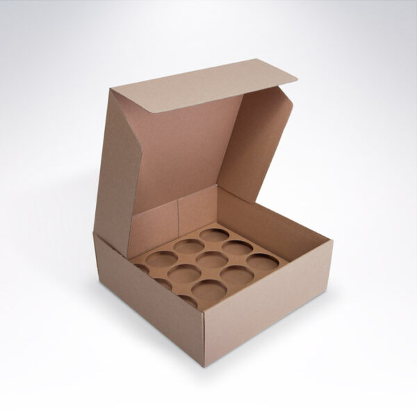 Krabica na cupcakes 16 kusov eko