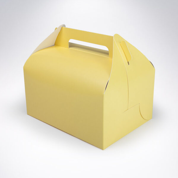 Krabička na zákusky 200x150x100 Pastel Yellow